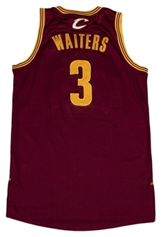 2013-14 Dion Waiters Game Used Cleveland Cavaliers Burgundy Jersey Used on 10/30/13 vs. Brooklyn Nets (NBA/MeiGray)